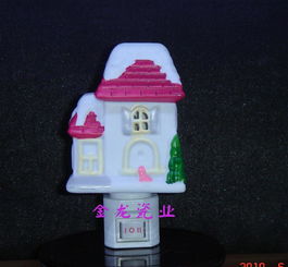 金龍瓷業(yè)陶瓷小夜燈 多功能香薰燈與驅(qū)蚊燈，冬季家居溫馨之選